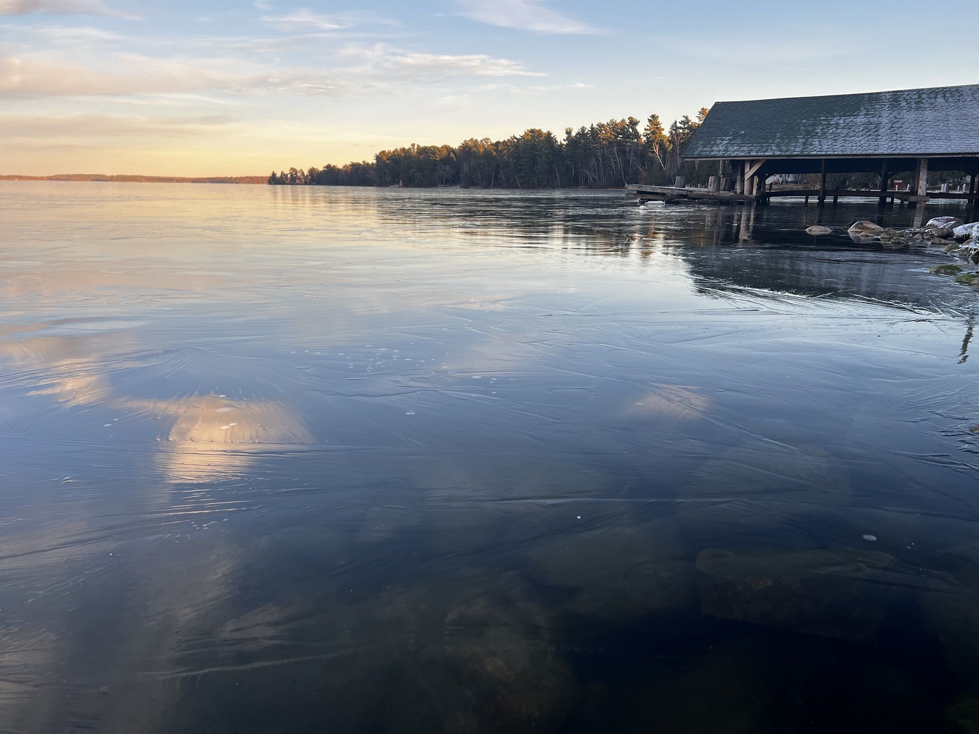 Boat House Ice
